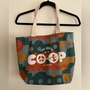 REI Co-op Reusable Canvas Tote Bag | Earth Is a Co-op Graphic